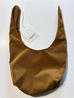 Merit Beauty Signature Bag Corduroy
Caramel Brown Knot Tie Makeup Pouch